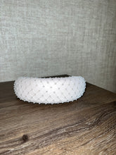 Crystal padded headband Rhinestone headband Sparkly headband Designer headband Dark turquoise headband Halo headband