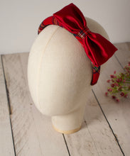 Tartan Fabric Headband