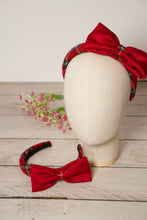 Tartan Fabric Headband