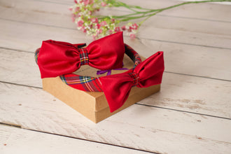 Tartan Fabric Headband