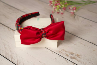 Tartan Fabric Headband