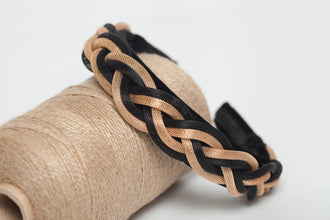 Embellished headband Jeweled headband Happy birthday headband Black gold headband