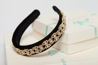 Rhinestone headband Jeweled headband Padded headband Crystal headband Beaded headband Embellished headband Diamond headband
