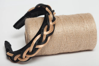 Embellished headband Jeweled headband Happy birthday headband Black gold headband