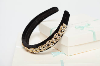 Rhinestone headband Jeweled headband Padded headband Crystal headband Beaded headband Embellished headband Diamond headband