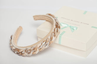 Chain headband Jeweled headband Velvet headband Christmas headbands for women Gift for best friend female