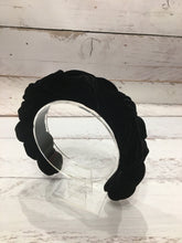 Black braided headband custom headband Black padded  headband|wide headband  | Padded headband | Kate Middleton headband |