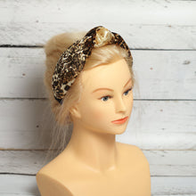 Top knot headband Leopard headband Knot headband women Stylish turban Velvet turban headband Velvet headbands for women
