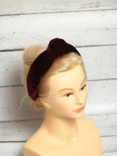 Wine headband Top knot headband Knot headband women Turban twist headband Velvet turban headband Knotted headband for women