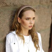 Satin headbands Black satin headband Padded headband Satin headbands Padded alice band Silk headband Black padded headband