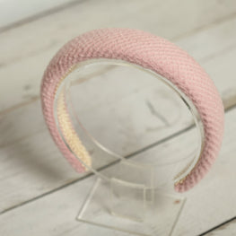 Winter headbands for women Padded headband Blush pink headband Winter headband 3cm/2.5cm/2cm wide