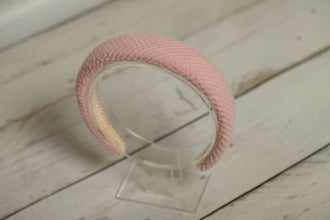 Winter headbands for women Padded headband Blush pink headband Winter headband 3cm/2.5cm/2cm wide