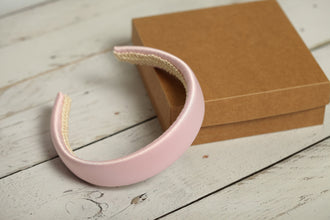 Satin padded headband Satin headbands Padded headband Alice band Silk headband Padded alice band Custom headband