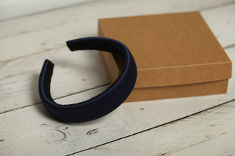 Satin padded headband Satin headbands Padded headband Alice band Silk headband Padded alice band Custom headband