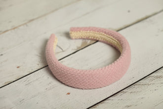 Winter headbands for women Padded headband Blush pink headband Winter headband 3cm/2.5cm/2cm wide