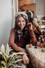 Braided headband Velvet headband Padded headband Alice band Beige headband