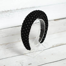 Jewelled headband Rhinestone headband Crystal headband Embellished headband Diamond headband Padded headband Velvet headband