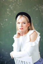 Jewelled headband Rhinestone headband Crystal headband Embellished headband Diamond headband Padded headband Velvet headband