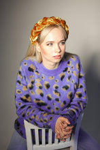 Brown mustard braided headband Velvet crown Women plaited headband Braided hairband Padded hairband Fashion hairband Women hairband