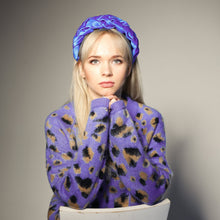 Braided headband Satin headband Silk headband Turquoise headband Twisted headband Satin headbands Plaited headbands for women