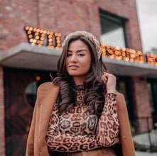 Braided headband Velvet headband Padded headband Alice band Beige headband