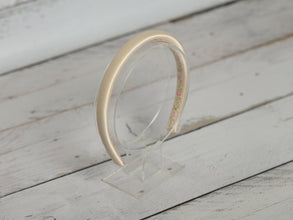 Skinny headband Thin satin padded headbands 1 cm wide Classic women headbands-pink satin headband,golden beige,white hairbands