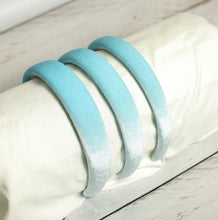 Baby blue velvet padded headband 3cm/2.5cm/2cm/1.5 cm wide Velvet blue headband Women headband Classic padded headband