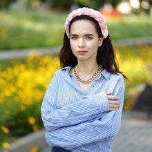 Braided headband Twist headband Padded headband Velvet headband Peach headband