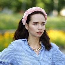 Braided headband Twist headband Padded headband Velvet headband Peach headband