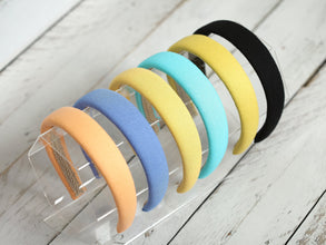 Linen traditional headbands Women headbands peach,light blue,yellow,turquoise,mustard yellow,black hairbands 3cm/2.5cm/2cm wide