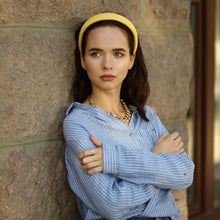 Linen traditional headbands Women headbands peach,light blue,yellow,turquoise,mustard yellow,black hairbands 3cm/2.5cm/2cm wide