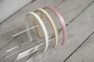 Skinny Headband Padded headband Silk hairband Silk headband Skinny headband Satin headbands 1 cm wide