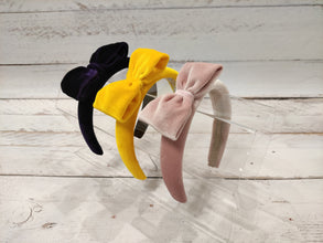 Bow headband women, Bow headband for women, Velvet headband, Padded headband, Alice band  custom headbands,boho headband,fabric headbands
