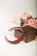 Plaid headband Tartan headbands Back to school headband Preppy headband Alice band Girls headband
