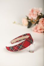 Plaid headband Tartan headbands Back to school headband Preppy headband Alice band Girls headband