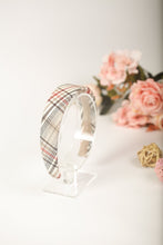 Tartan headband Fabric headbands for women Plaid headband Alice band Padded headband Wide headbands for women Teacher headband