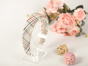 Tartan headband Fabric headbands for women Plaid headband Alice band Padded headband Wide headbands for women Teacher headband