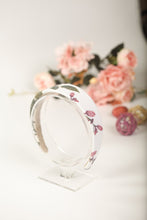 Headbands for women boho Floral headband women Wide headband Linen headband Designer headbands Delicate hair band Flower headband