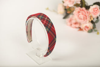 Plaid headband Tartan headbands Back to school headband Preppy headband Alice band Girls headband