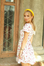 Yellow leather headband Padded headband Christmas headband adult