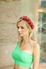 Braided headband Silk headband Padded headband Velvet headband Blush headband