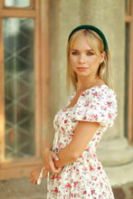 Cotton velvet  headband Padded velvet hair band Women alice band 2/2.5/3 cm wide