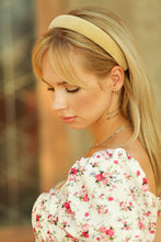 Velvet headband women | Padded headband | Velvet headband | Alice band | Beige headband