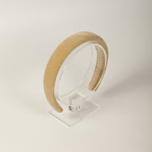 Velvet headband women | Padded headband | Velvet headband | Alice band | Beige headband