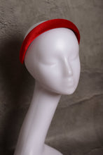 Red velvet headband Padded headband Velvet headband Hairband women Headbands for women Winter headbands for women 2/2.5/3 cm wide