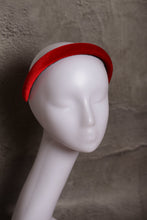 Red velvet headband Padded headband Velvet headband Hairband women Headbands for women Winter headbands for women 2/2.5/3 cm wide