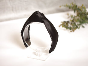 Knotted headband for women Top knot headband Satin headband Knot headband women Gift for best friend female Velvet top knotted headband