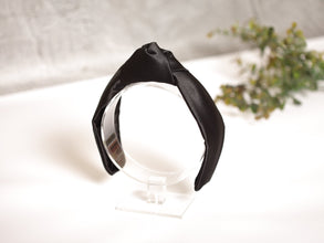 Knotted headband for women Top knot headband Satin headband Knot headband women Gift for best friend female Velvet top knotted headband
