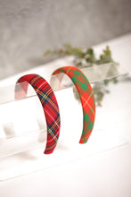 Tartan headbands  Back to school headband Adult headband Handmade headband Soft headbands Trendy headband