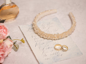 Pearl headband | Pearl tiara | Wedding hairpiece  | Bridal hairpiece | Beaded headband